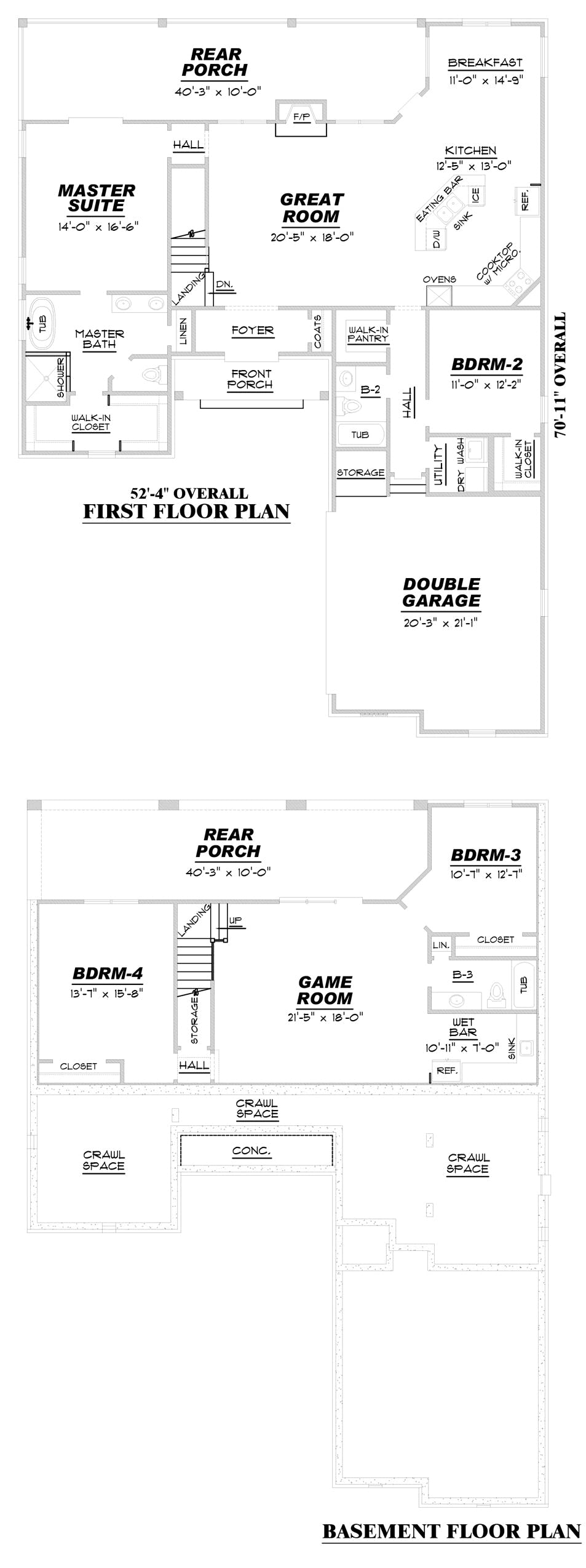 The Escapade Floorplan