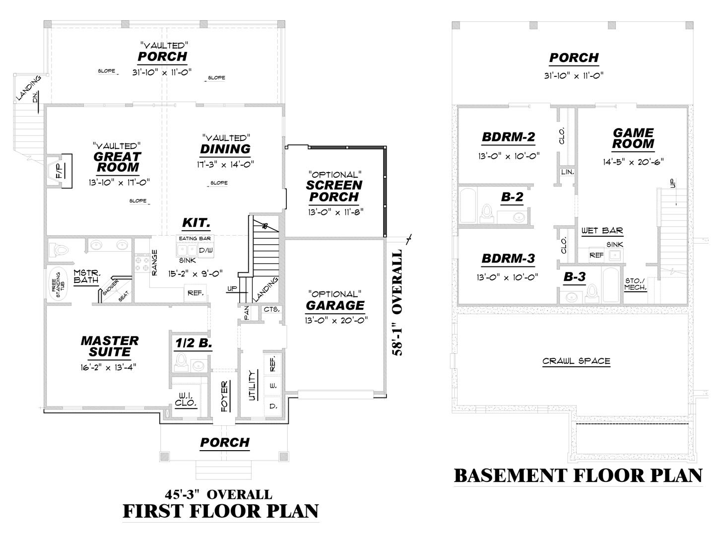 The Hideaway Floorplan