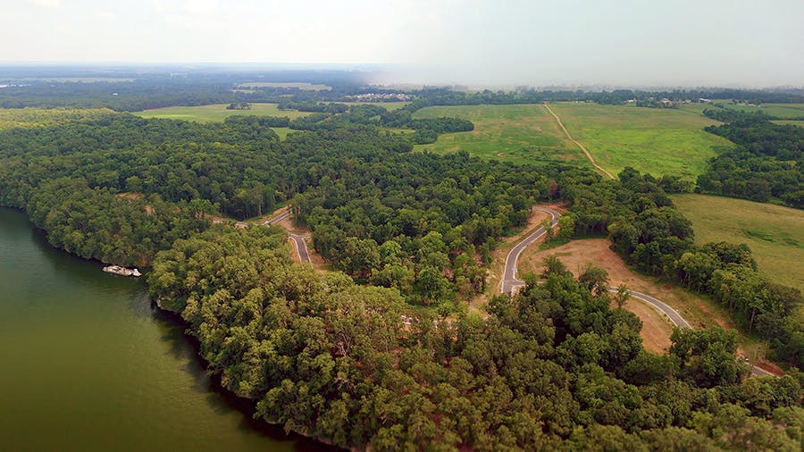 Lake Lots From Just $59,900 at Lake Ridge on Wilson Lake in Muscle Shoals, AL