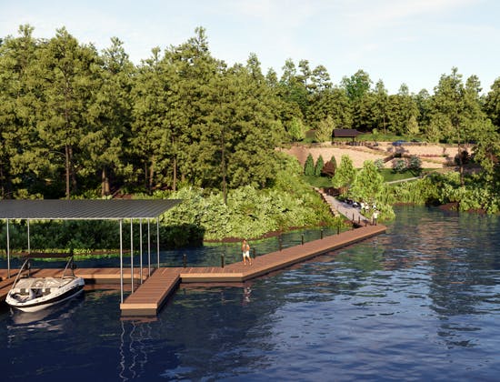Lake Ridge Community Marina with Deeded & Covered Boat Slips