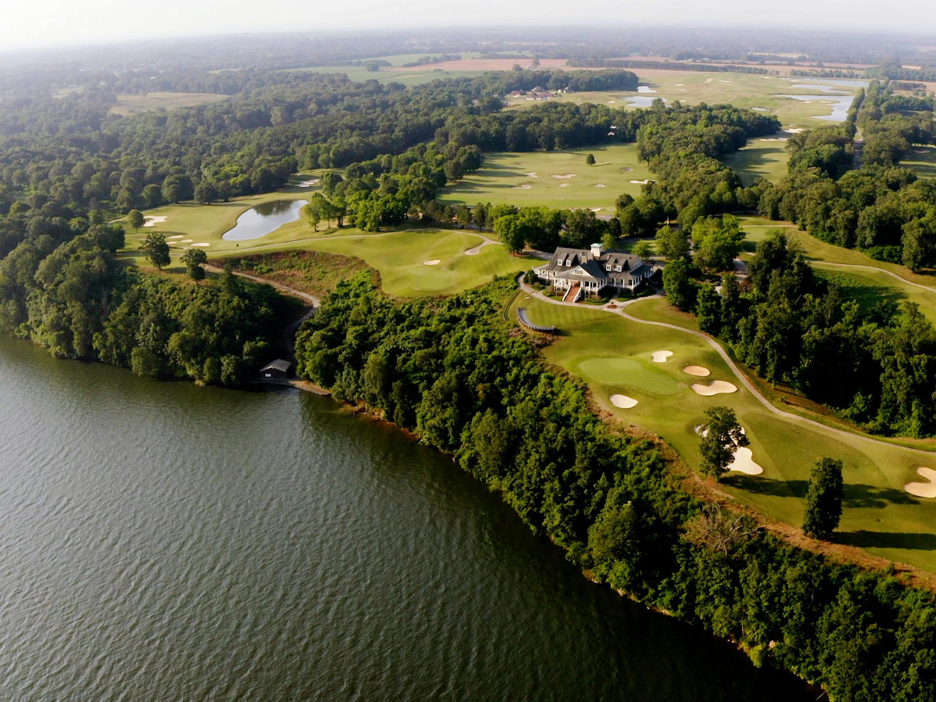 Lake Ridge on Wilson Lake, Muscle Shoals, AL | ©American Land Holdings