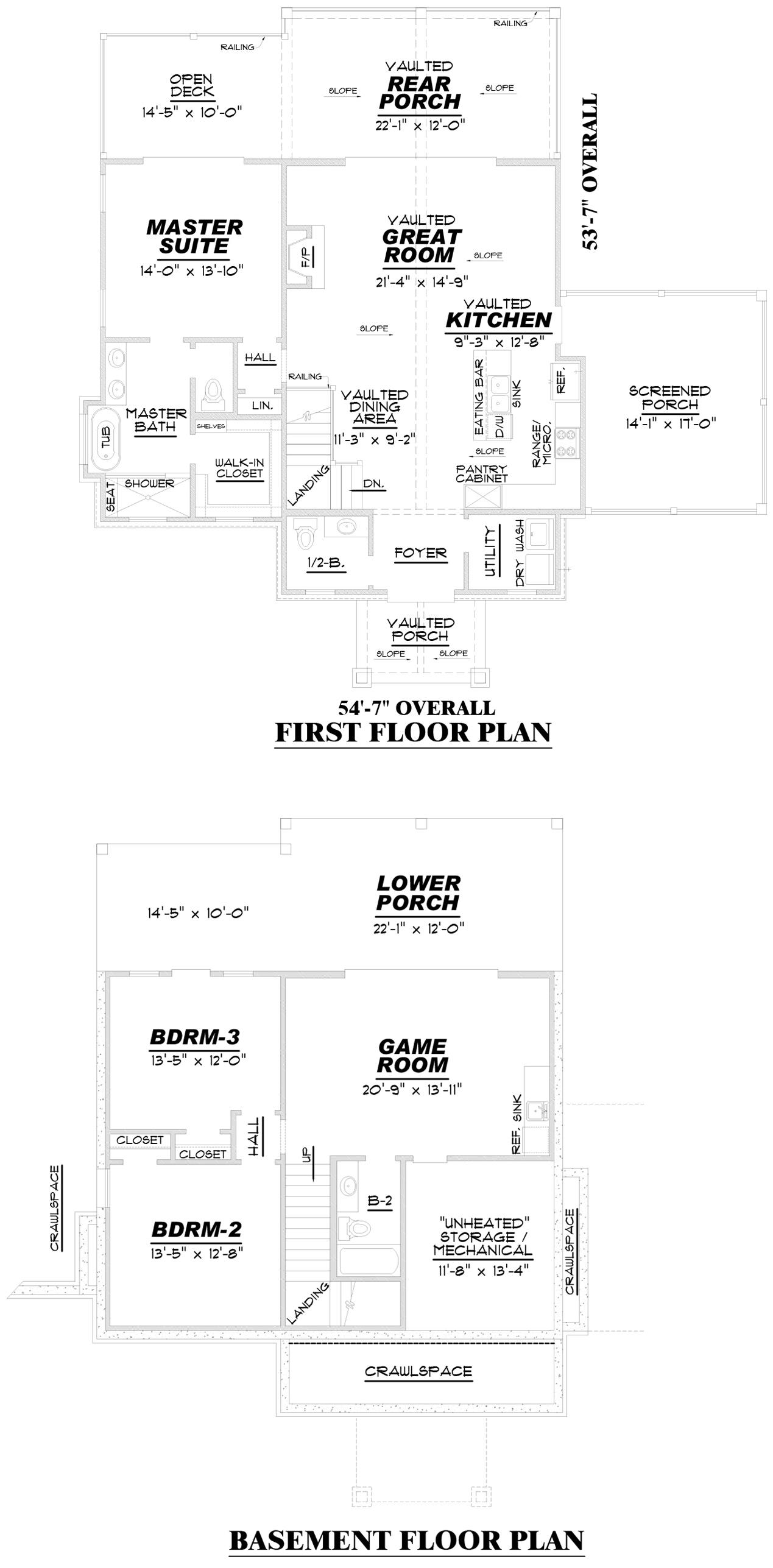 The Mockingbird Floorplan