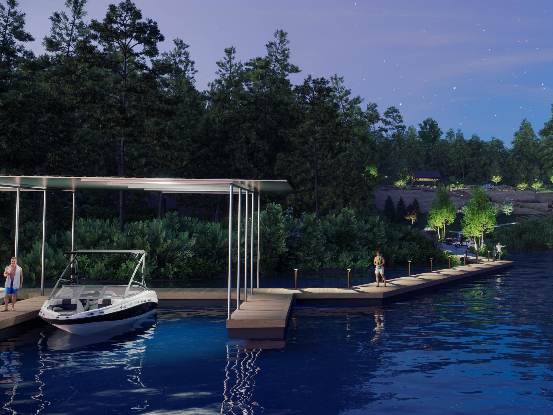 Lake Ridge on Wilson Lake Community Marina with Deeded & Covered Boat Slips